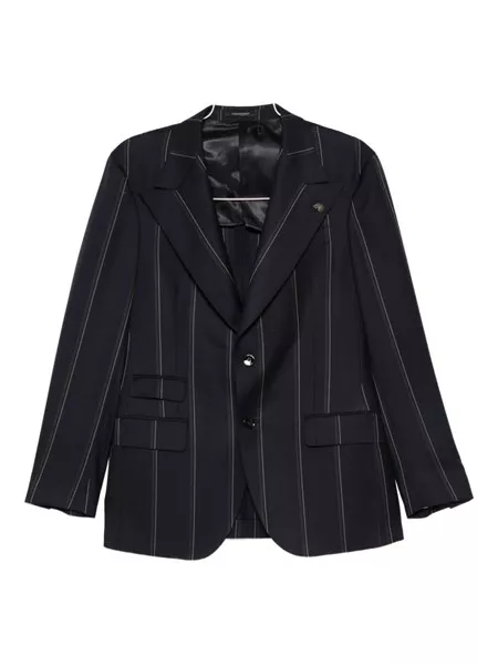 Gabriele Pasini Single-breasted blue pinstripe suit for Men