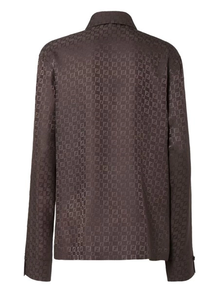 Fendi Ff jacquard silk shirt for Women - US | Al Duca d'Aosta