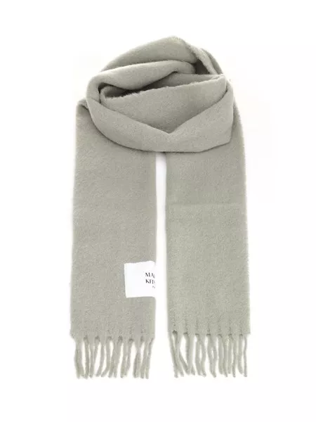 Maison Kitsuné Alpaca wool and wool scarf for Women - US
