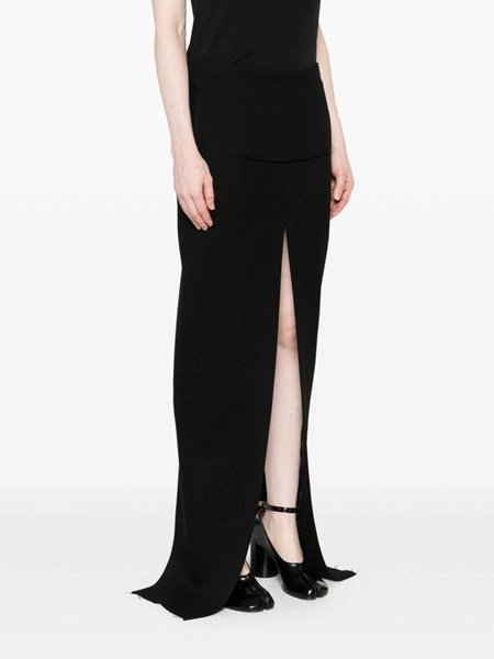 Rick Owens Long high-waisted virgin wool skirt for Women Rick Owens Long high-waisted virgin wool skirt for Women