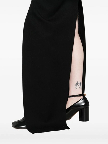 Rick Owens Long high-waisted virgin wool skirt for Women