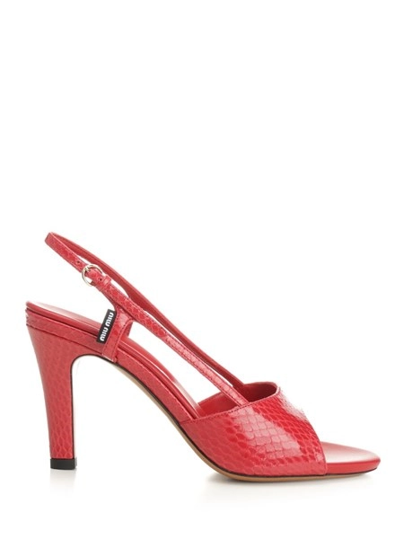 Miu Miu Ayers slingback sandals for Women - US | Al Duca d'Aosta