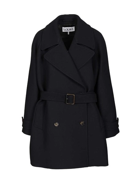 Loewe Double-breasted coat for Women - US | Al Duca d'Aosta Loewe Double-breasted coat for Women - US | Al Duca d'Aosta