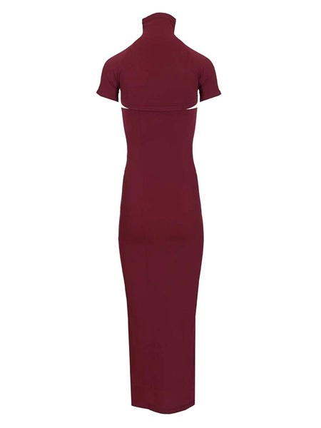 Alaa Fitted knit cut-out dress for Women - US | Al Duca d'Aosta