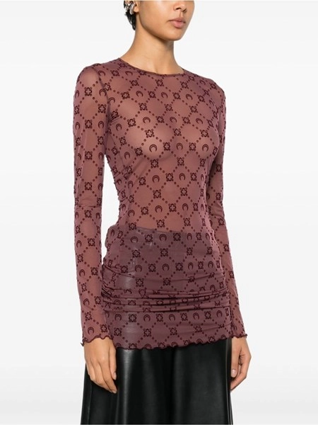 Marine Serre Moonogram mini crewneck dress for Women - US | Al