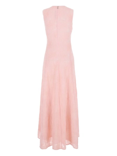 Rotate Long pink mesh dress for Women - GB | Al Duca d'Aosta