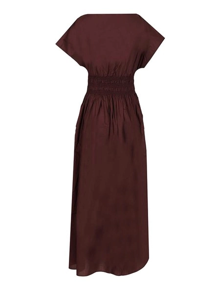 Matteau Shirred waist midi dress for Women - GB | Al Duca d'Aosta