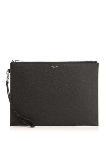 Saint Laurent Zip-around tablet holder for Men - US | Al Duca d'Aosta