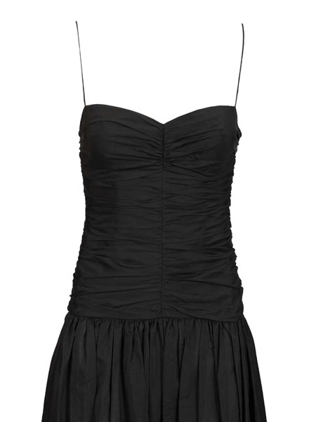 Gathered Drop Waist Dress