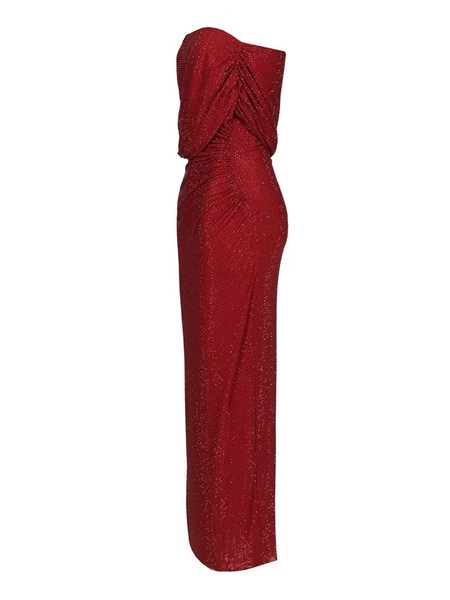 princess polly baby blue dress Self-portrait Burgundy rhinestone drape midi dress for Women - GB