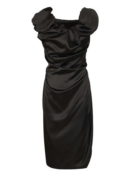 Vivienne Westwood Ginnie amber satin dress for Women - GB | Al Duca d'Aosta