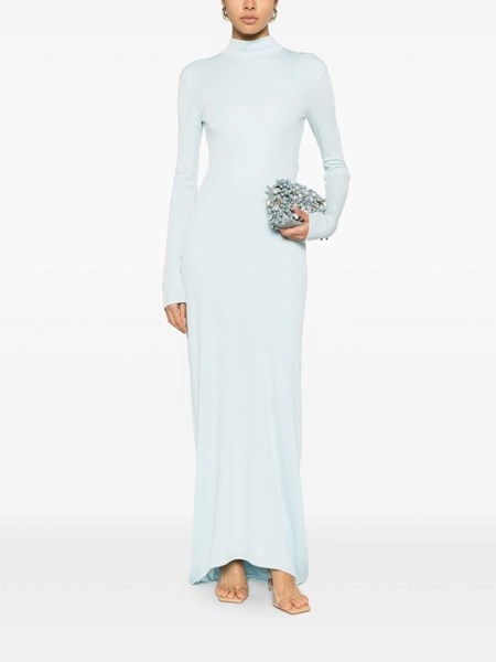sachin and babi light blue dress TOM FORD Asymmetric Backless Evening Dress in Black main image 0