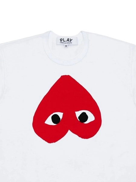 Comme Des Garcons Play T-shirt with inverted heart print for