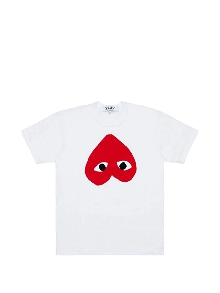 Comme Des Garcons Play T-shirt with inverted heart print for
