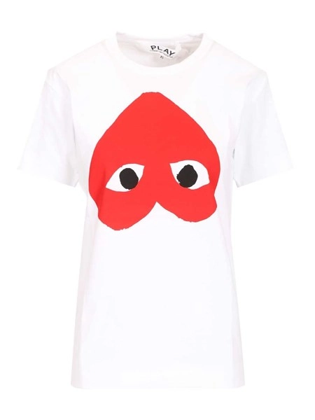 Comme Des Garcons Play T-shirt with inverted heart print for