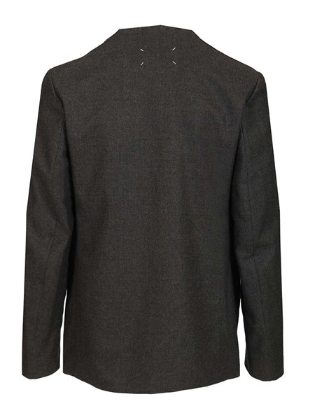 Veste En Laine Non Doublée Maison Gabriel Taille 50 - Tweed Gris - Neuf Sans étiquettes