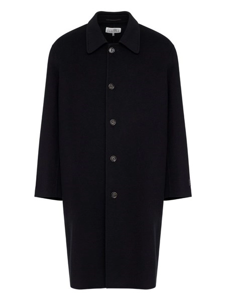 Mm6 Maison Margiela Single-breasted wool coat for Men - US | Al