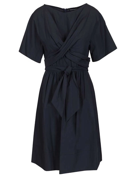 Emporio Armani Cotton poplin dress for Women - US | Al Duca d'Aosta Emporio Armani Cotton poplin dress for Women - US | Al Duca d'Aosta