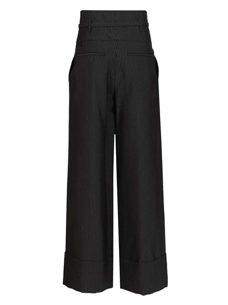 Fendi Pinstriped wool trousers for Women - US | Al Duca d'Aosta