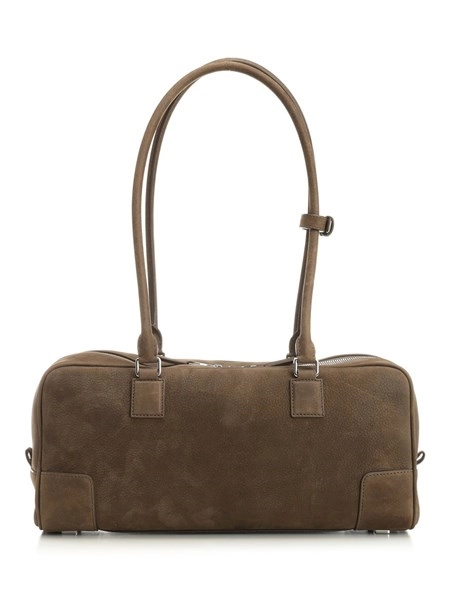 Loewe Amazona 31 cropped bag in garnet nubuck for Women - US | Al
