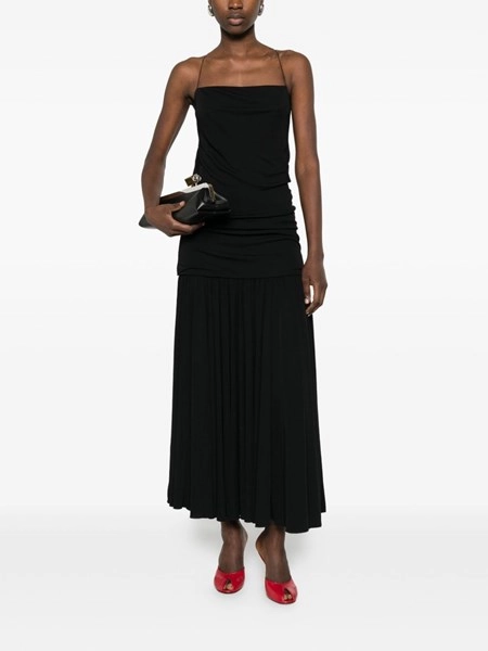 Jacquemus Abiha gathered jersey midi dress for Women - US | Al Duca d'Aosta