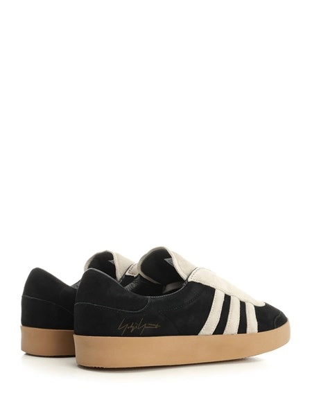 adidas gazelle silver green womens Y-3 Black Gazelle Sneakers