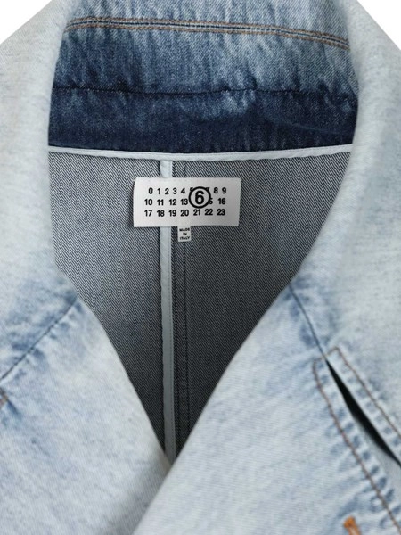 Mm6 Maison Margiela Denim peacoat for Women - GB | Al Duca d'Aosta