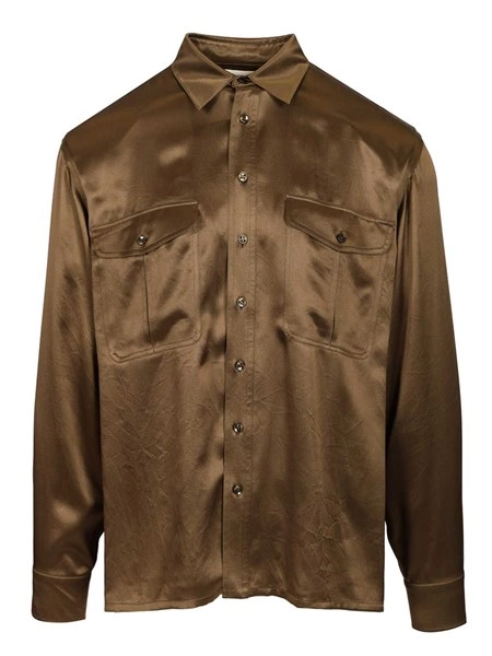 Saint Laurent Silk satin shirt for Men - US | Al Duca d'Aosta