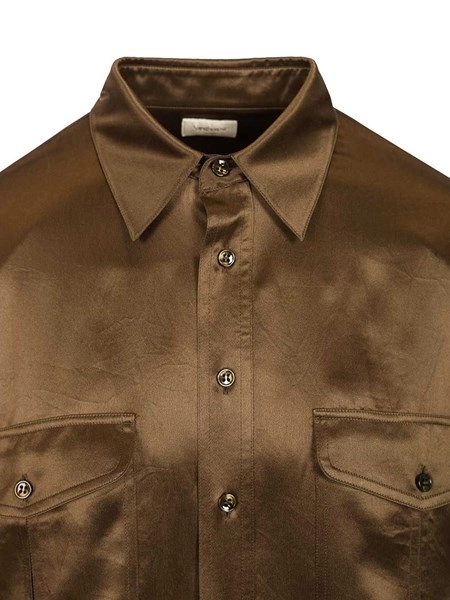 Saint Laurent Silk satin shirt for Men - US | Al Duca d'Aosta