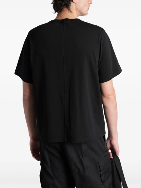 Rick Owens Brad t-shirt in black cotton jersey for Men - US | Al