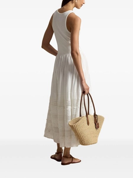 Polo Ralph Lauren Cotton tank dress for Women - US | Al Duca d'Aosta Polo Ralph Lauren Cotton tank dress for Women - US | Al Duca d'Aosta