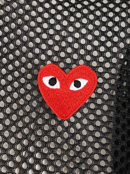 Comme Des Garcons Play Mesh t-shirt for Unisex - US | Al Duca d'Aosta