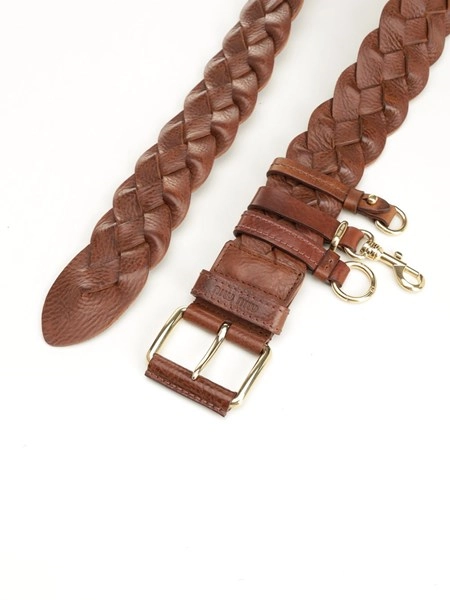 Miu Miu Leather belt for Women - US | Al Duca d'Aosta