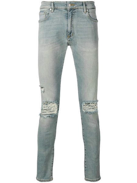 represent ripped skinny jeans available on alducadaosta.com - 12368 - US
