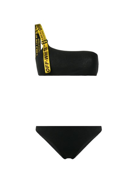 off white black bikini