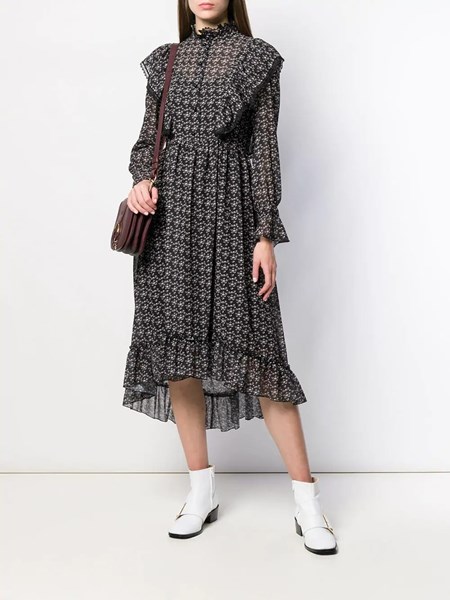 Frilled Midi Dress Frilled Midi Dress