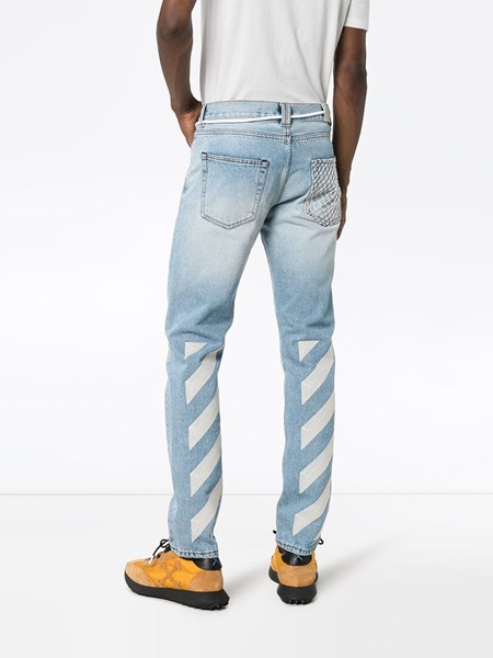 off white slim jeans