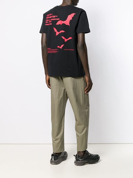 maglia off white militare