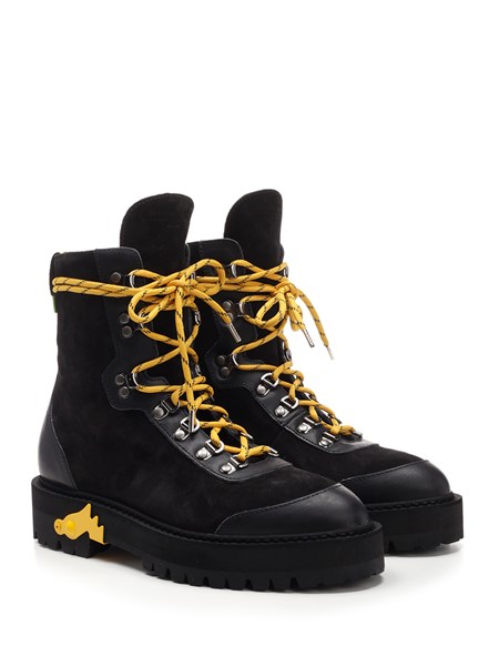 off white black hiking boots