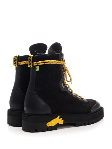 off white black boots