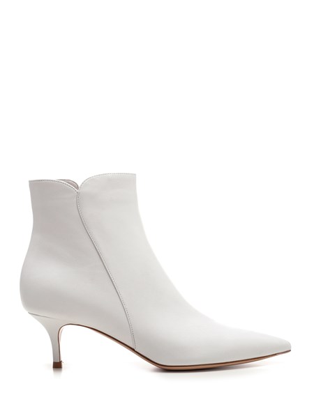GIANVITO ROSSI White "Levy 55" boots - COD. G73868.55RIC.NAPBIAN