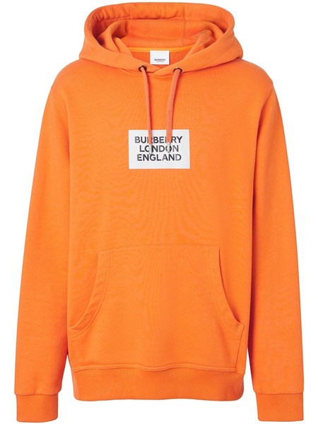 burberry orange hoodie