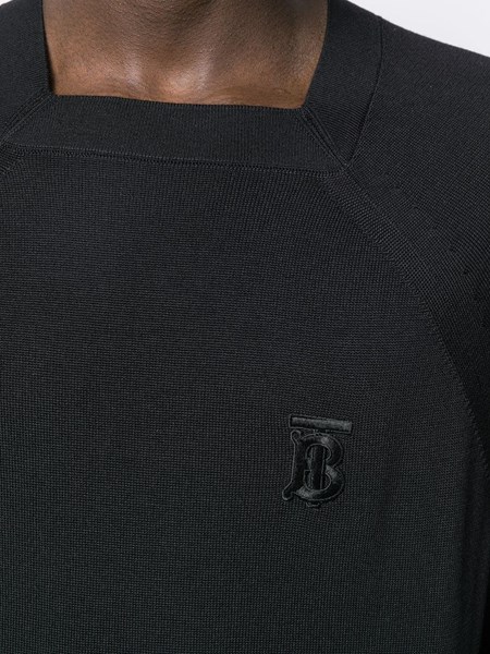 Black sweater from Burberry for Men - US | Al Duca d'Aosta