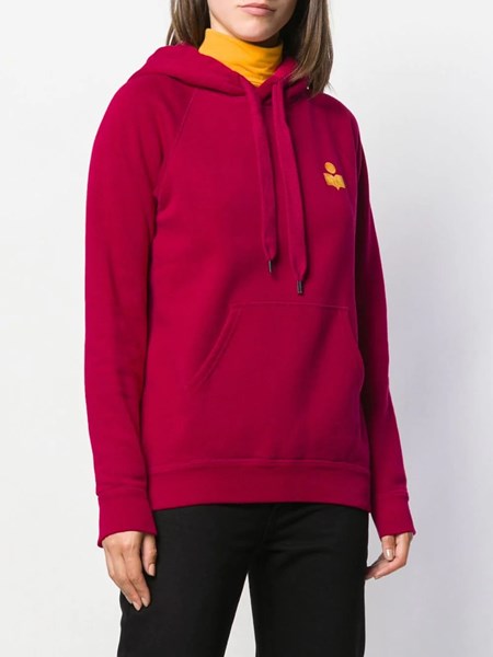 isabel marant red hoodie