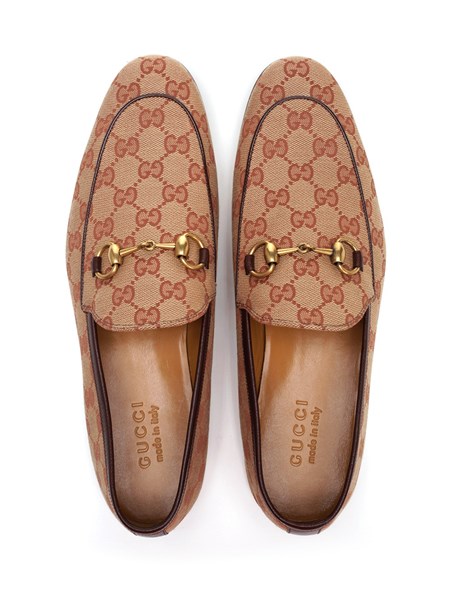 gucci gg canvas loafers