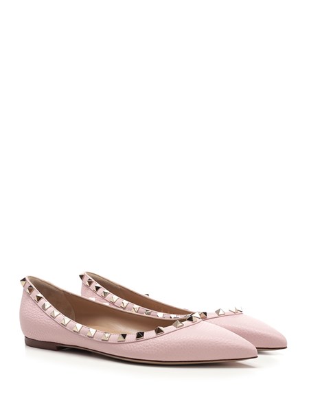 light pink flat shoes