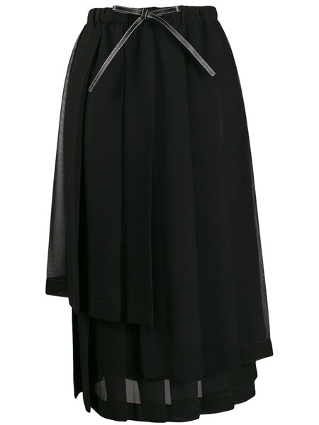 Loewe Pleated Skirt With Leather Belt | ModeSens