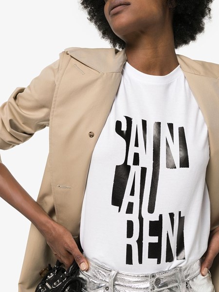 SAINT LAURENT Logo T-shirt
