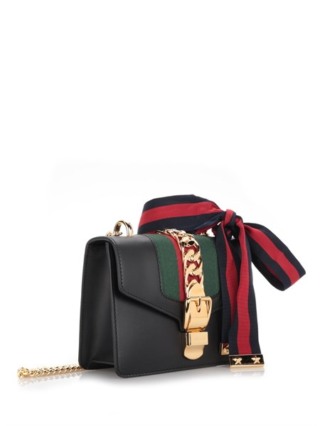 gucci bag with ribbon