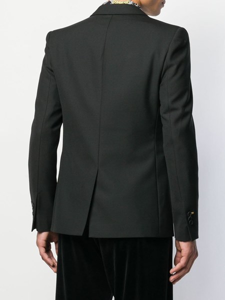 fendi Black blazer with FF rever available on alducadaosta.com - 15664 - US